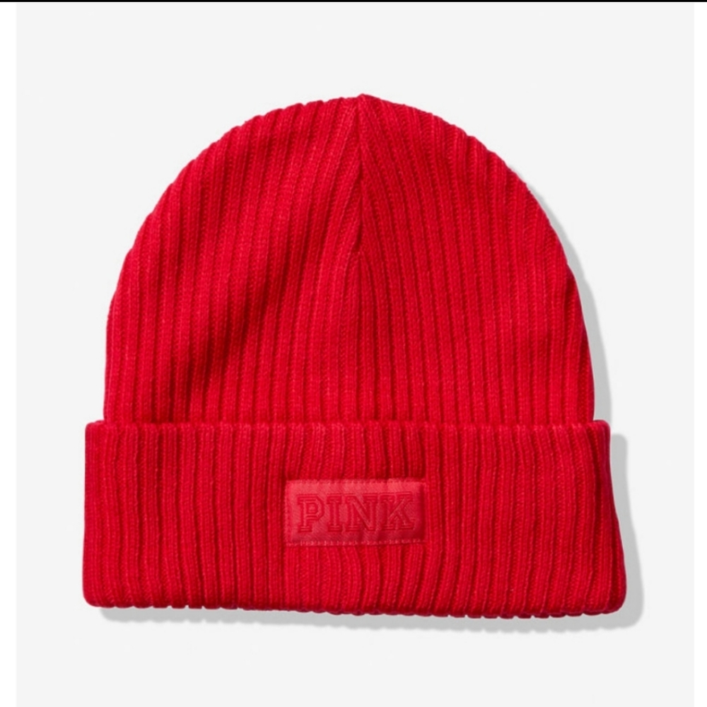 PINK VS beanie